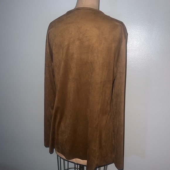 Soft Surrounding Ultra Soft Cardi in Brown - Picture 6 of 7